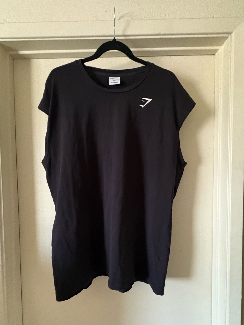 Gymshark Men Black Sleeveless Muscle Tank Top XXL NWOT